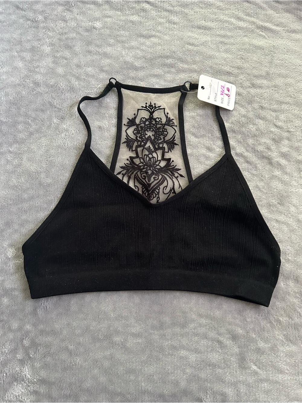 Black Lace Bralette